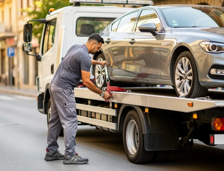 Grúa servicio en Valencia